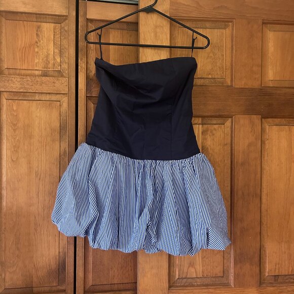 These Three Boutique Strapless Bubble Skirt Dress - Picture 1 of 2